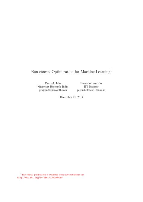 Image result for What Is Convex Optimization in Machine Learning