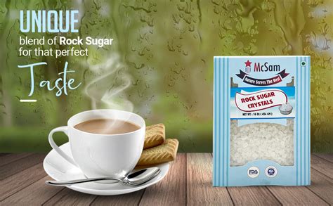 McSam Mishri Dana | 100% Pure And Natural | Sugar Crystal, Diamond Cut ...