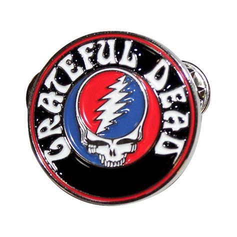 Grateful Dead メタルピンバッジ グレイトフル・デッド Steal Your Face Logo - バンドTシャツの通販ショップ ...