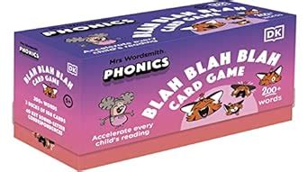 Mrs Wordsmith Phonics Blah Blah Blah Card Game, Kindergarten & Grades 1 ...