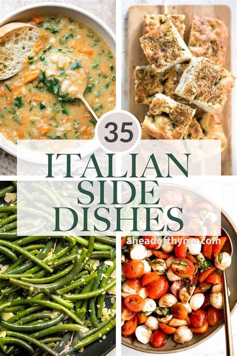 35 Best Italian Side Dishes to Elevate Your Italian Dinner