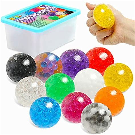 SMALL FISH Obeda Sensory Stress Ball Fidget Toy Stress Ball 12 Pack ...