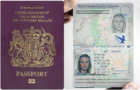 英国护照号码格式,英国护照怎么看懂图解 - 伤感说说吧