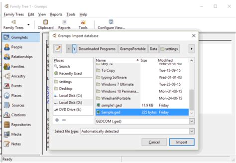 How to Open a GEDCOM File 的图像结果