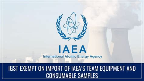 CBIC exempts IGST on import of all equipment and consumable samples by ...