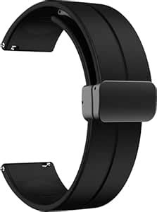 TKM Silicone Bands Compatible for NoiseFit Halo Smartwatch | Soft ...