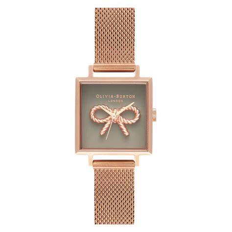 Buy Online Olivia Burton Quartz Analog Rose Gold Dial Watch for Women ...