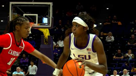 LSU Women's Basketball Flau'jae Johnson earns third SEC Freshman of the ...