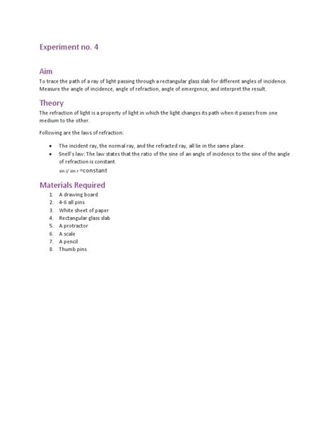 Image result for Rectangular Glass Slab Experiment