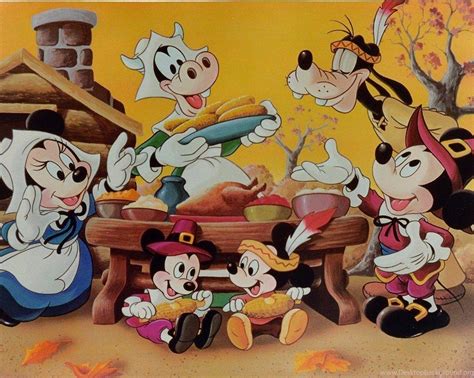 Mickey Mouse Thanksgiving Desktop Wallpapers - Top Free Mickey Mouse ...