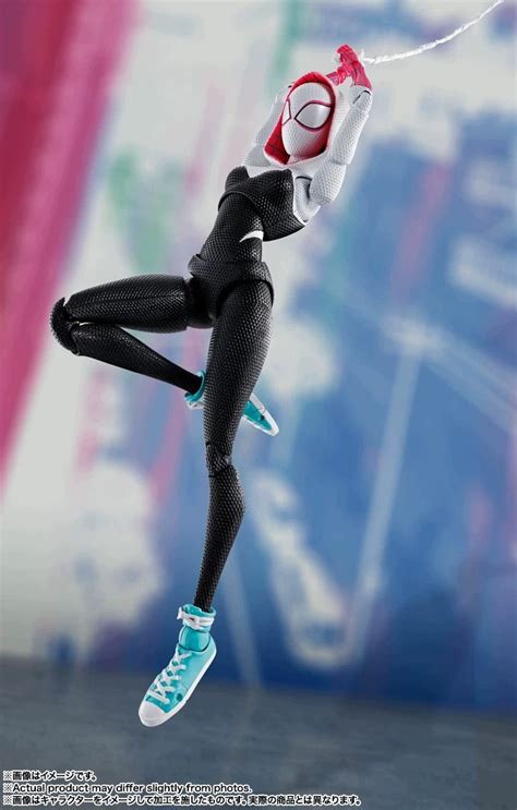 SHF Spider Man Across The Spider-Verse Spider-Gwen Stacy Action Figure ...