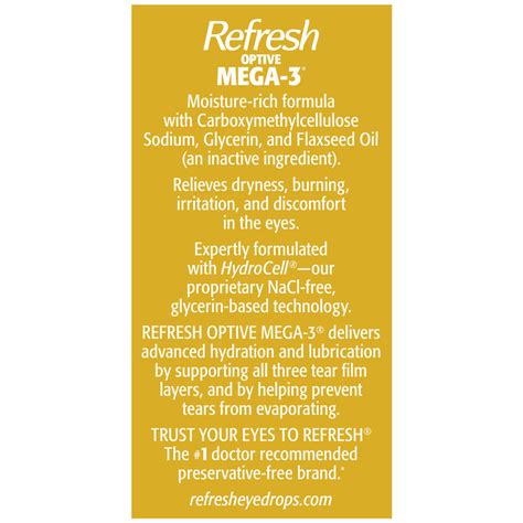 REFRESH OPTIVE MEGA-3® - Shop REFRESH®