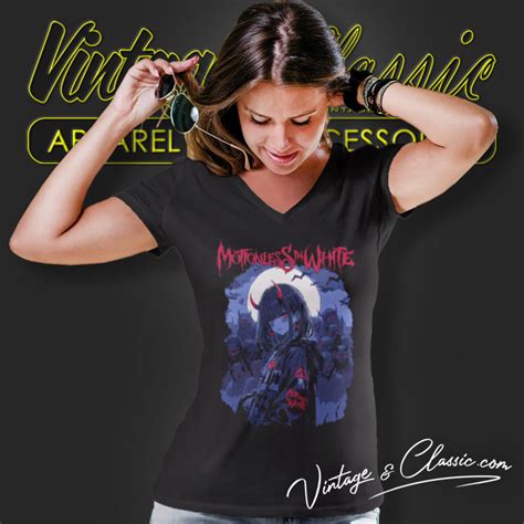 Motionless In White Shirt Become The Night - Vintagenclassic Tee