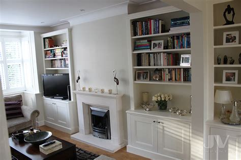 23 Alcove Shelving Ideas for your Living room | JV Carpentry