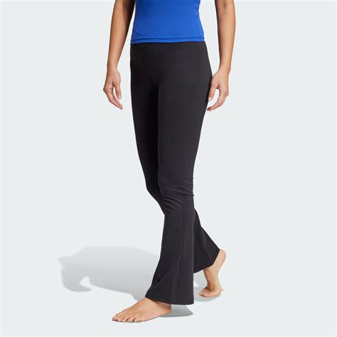 Women's Clothing - Yoga Flared Pants - Black | adidas Egypt