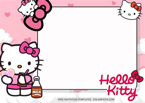 9 hello kitty birthday invitation templates – Artofit