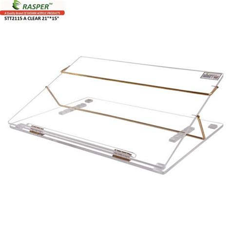 Rasper Clear Acrylic Table Top Elevator at Best Price