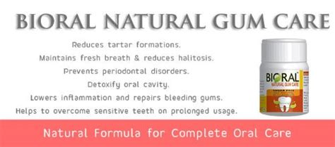 Bioral Natural Gum Care Tablets Camillotek India Pvt Ltd