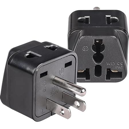 Ceptics India us Converter Plug, India to USA, Japan, Canada & More ...