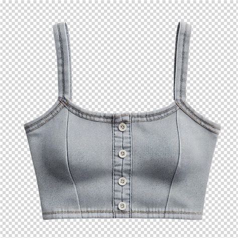 A gray leather bag with a silver buckle and a blue button | Premium AI ...