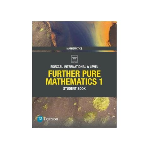 Buy Pearson Edexcel International A Level Mathematics Further Pure ...