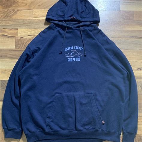 Burton Men's Navy Hoodie | Depop