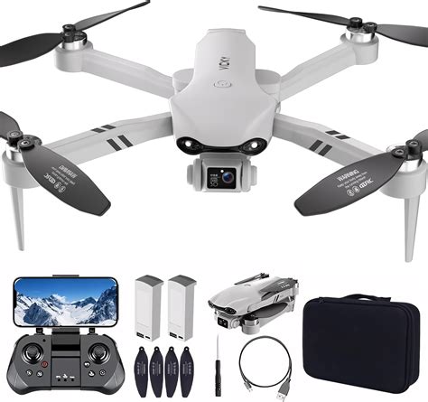 Amazon.com: AE9 GPS Drone with 4.5" HD Screen Remote - 4K Dual Camera ...