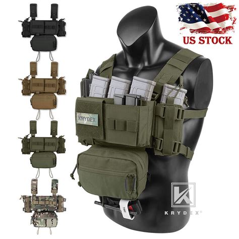 Buy KRYDEX MK3 MK4 Micro Fight Chest Rig Chassis Tactical Carrier w ...