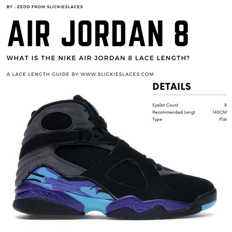 What is the NIKE Air Jordan 8 lace length? - Air Jordan 8 Replacement ...