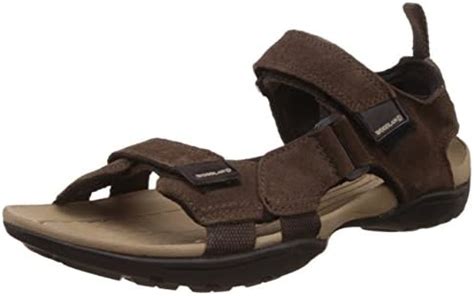 Woodland Men's Brown Leather Sandals and Floaters - 10 UK/India (44 EU ...