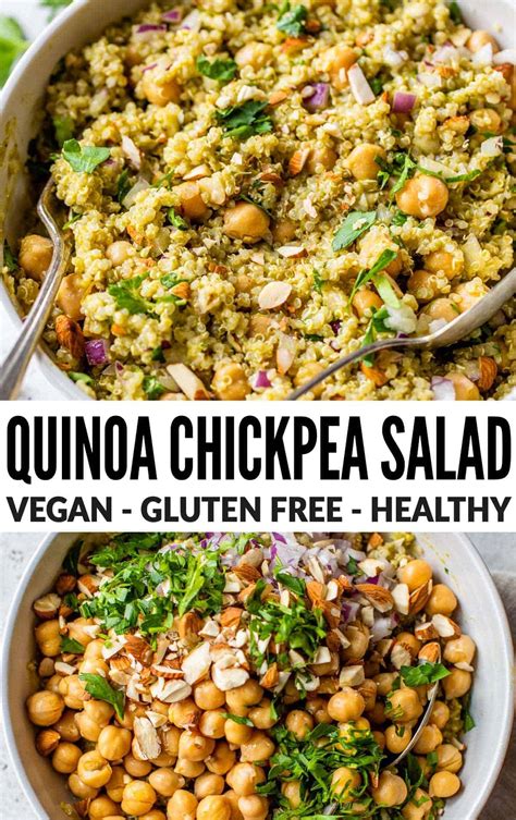 Quinoa Chickpea Salad {Light & Flavorful!} – WellPlated.com