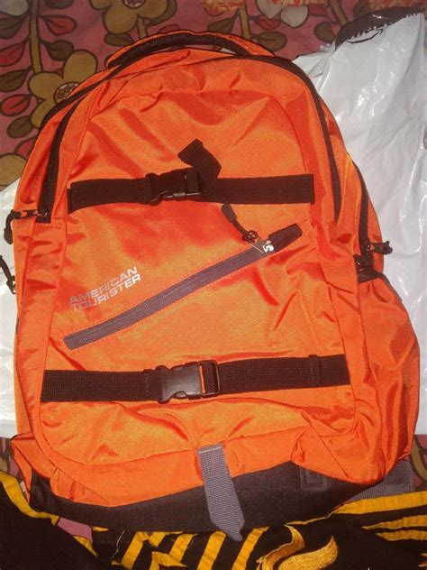 Buy American Tourister 23 LTS Orange Laptop Backpack (ZAP 2016) at ...
