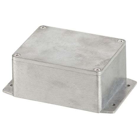 IP65 Sealed Diecast Aluminium Boxes - Flanged - 115(W)x90(D)x55(H)mm ...