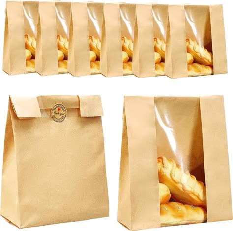 Amazon.com: Large Paper Bread Bags for Homemade Bread Sourdough Bread ...