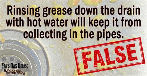 Hot Grease Down the Drain? Think Again!