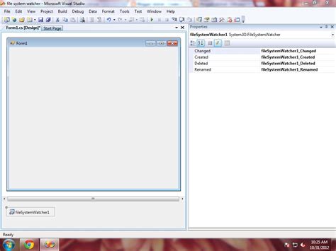 Use System Io FileSystemWatcher 的图像结果