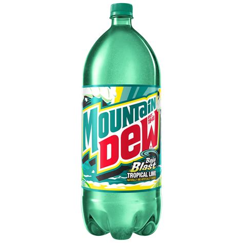 Gluten Free? Mountain Dew Baja Blast Soda Pop 2 Liter Bottle | Spoonful