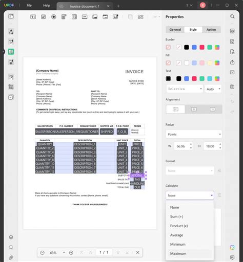 Image result for Example PDF Form of Calculation