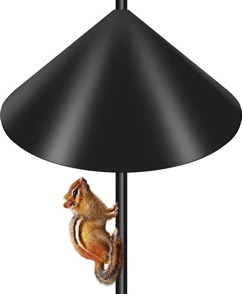 Squirrel Baffle,Squirrel Proof Baffle, 12-inch Wide Squirrel Guard ...