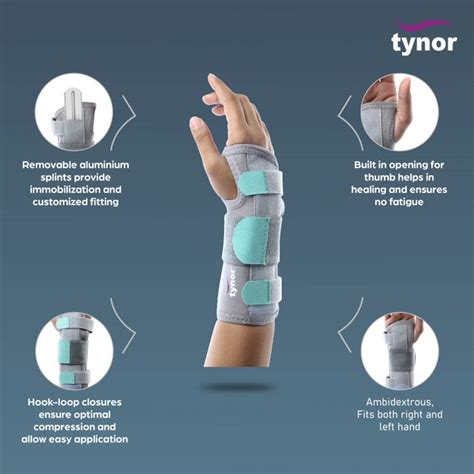 Buy Tynor E-43 Wrist Splint Ambidextrous, Online at Medura Healthcare