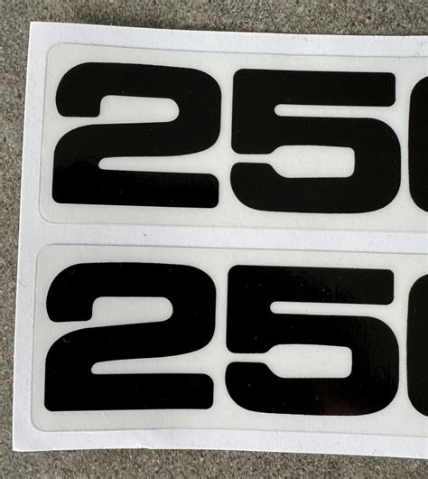 Yamaha 1979 YZ250F Full Decal Set / Sticker Kit / Yamaha Speed Blocks | eBay UK