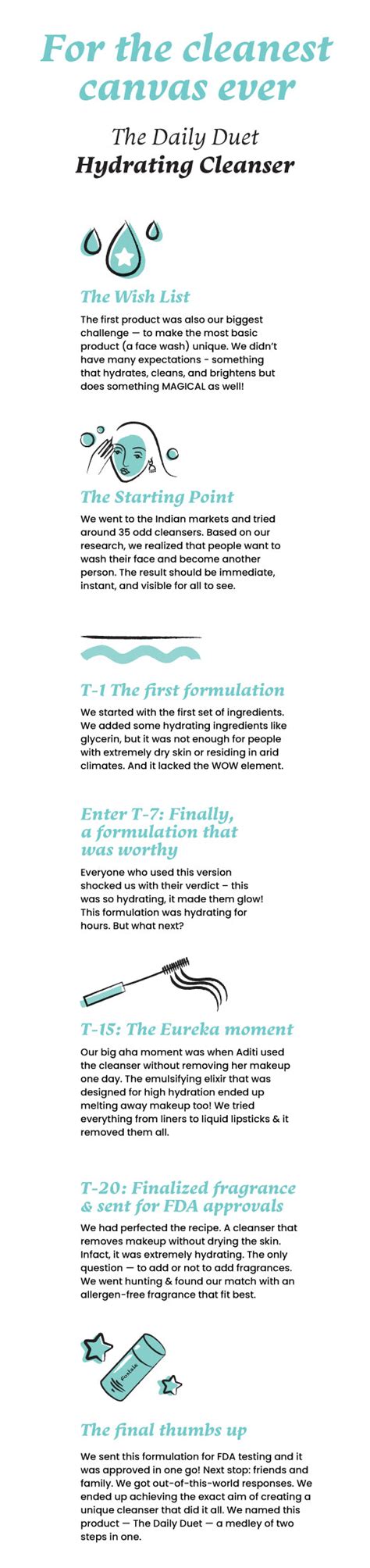 2 in 1: Hydrating Face Wash cum Makeup Remover | Foxtale