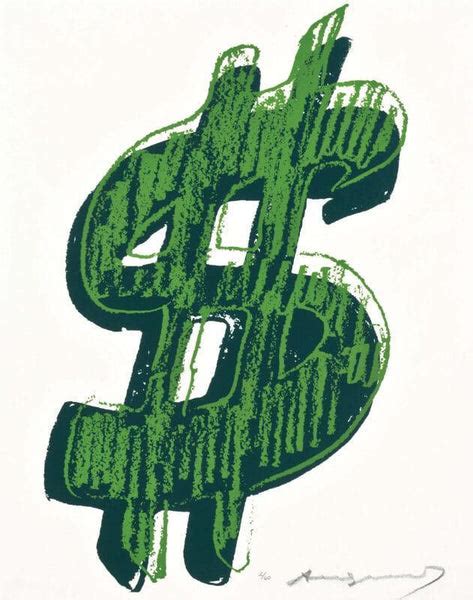 Dollar - Canvas Prints by Andy Warhol | Buy Posters, Frames, Canvas ...