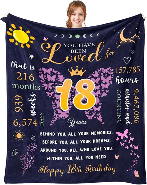 Amazon.com: Paihvcn 18th Birthday Gifts for Girls, Gifts for 18 Year ...