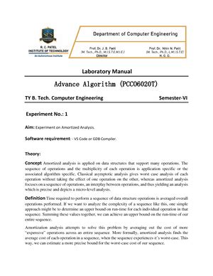 3. Red Black Tree lab - Laboratory Manual Advanced Algorithms ...