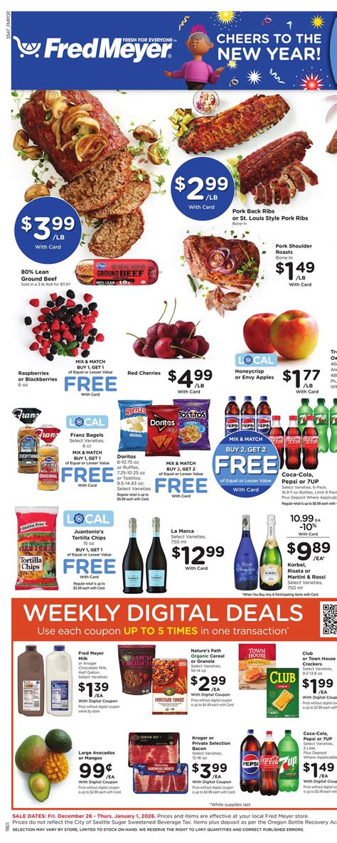 Fred Meyer Weekly Ad December 26, 2025 - January 1, 2026 | WeeklyAds2