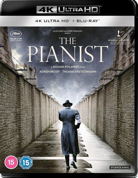 The Pianist 4K UHD [Blu-ray] [Region A & B & C]: Amazon.ca: Adrien ...