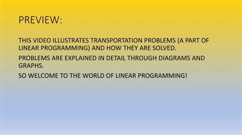 Types of Linear Programming Problems 的图像结果