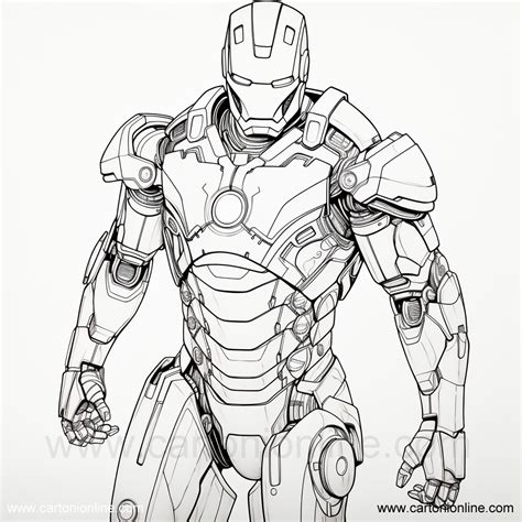 Iron-Man 36 coloring page