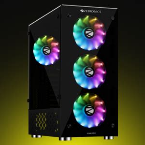 Amazon.in: Buy Zebronics Zeb-Sonic PRO Premium Gaming Cabinet Comes ...